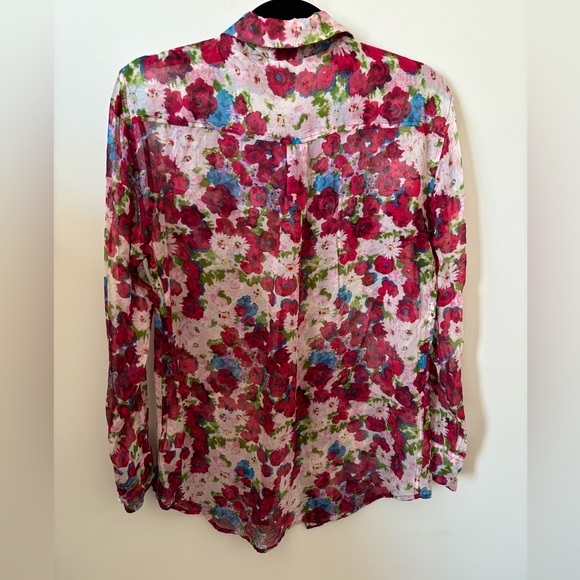 Equipment Silk Floral Blouse - Picture 2 of 5